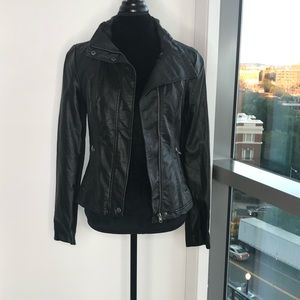 RD Style Faux Leather Jacket